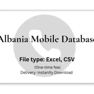 Albania mobile database