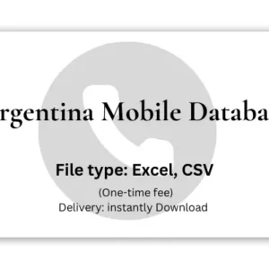 Argentina mobile database