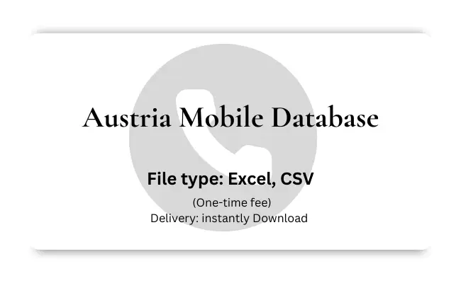 Austria mobile database