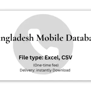 Bangladesh mobile database