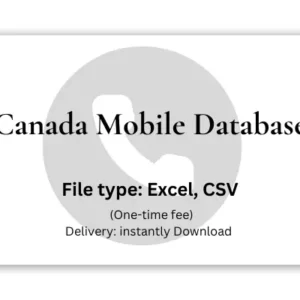 Canada mobile database