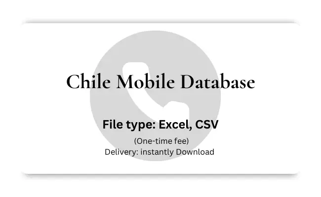 Chile mobile database