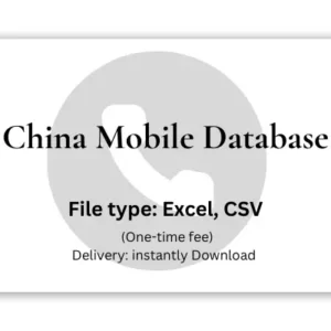 China mobile database