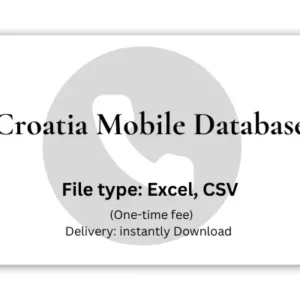 Croatia mobile database