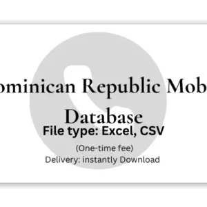 Dominican Republic mobile database