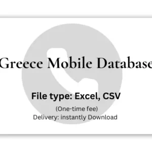 Greece mobile database