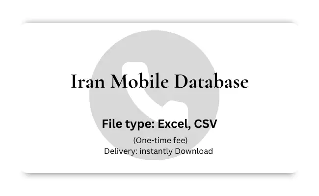 Iran mobile database