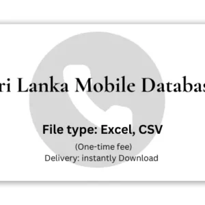 Sri Lanka mobile database