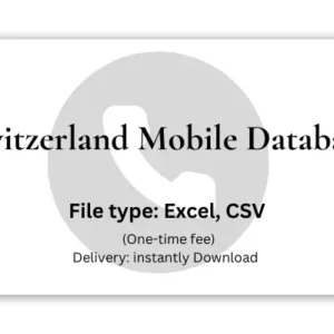 Switzerland mobile database