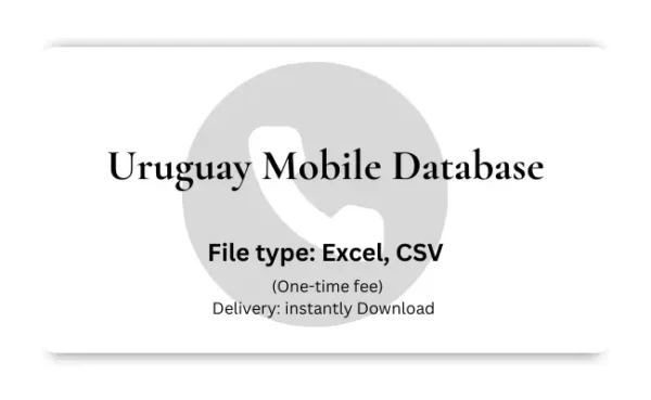 Uruguay mobile database