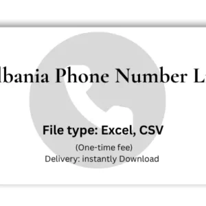 Albania phone number list