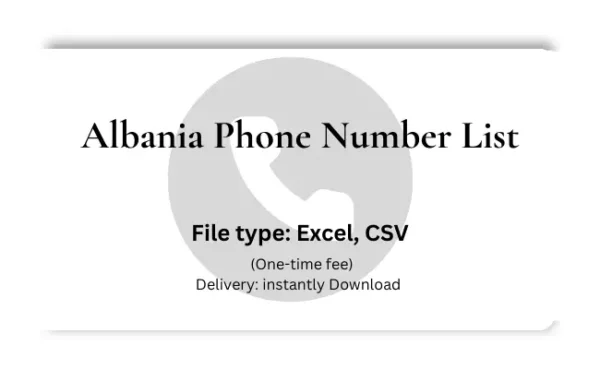 Albania phone number list