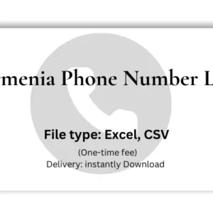 Armenia phone number list