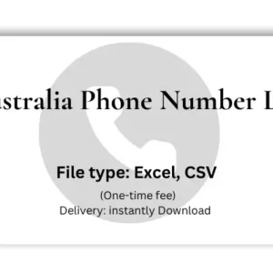 Australia phone number list