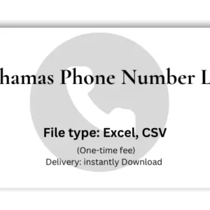 Bahamas phone number list