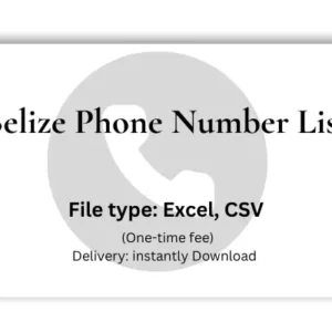 Belize phone number list