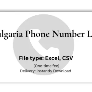 Bulgaria phone number list