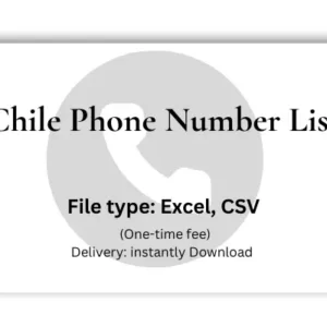 Chile phone number list