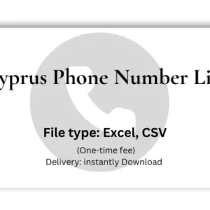 Cyprus phone number list