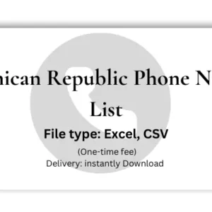 Dominican republic phone number list