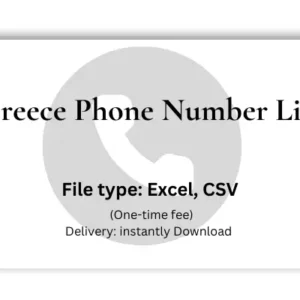 Greece phone number list