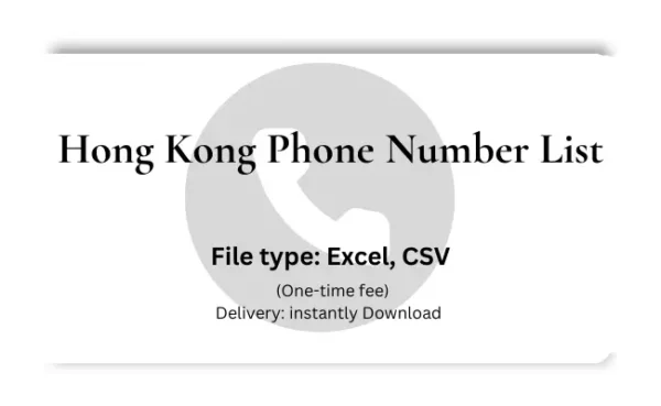 Hong kong phone number list