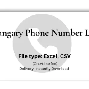 Hungary phone number list