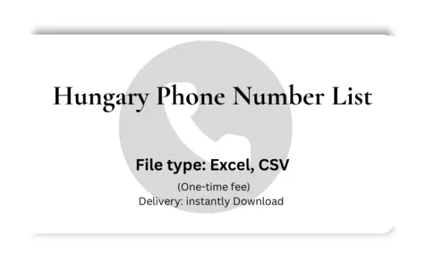 Hungary phone number list