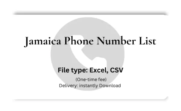 Jamaica phone number list