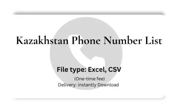 Kazakhstan phone number list