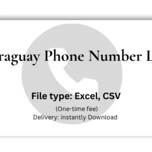 Paraguay phone number list